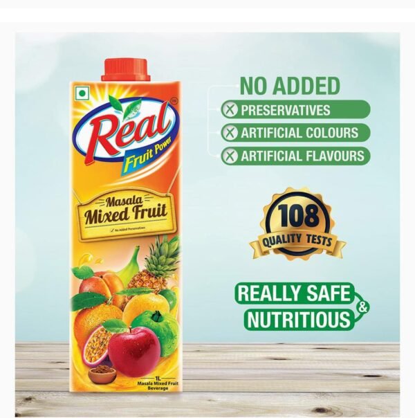 Real Masala Mixed Fruit Juice (1Lx1)pcs