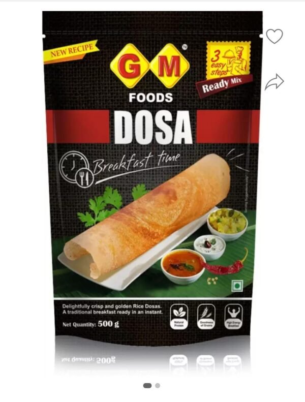 GM FOODS(Dosa Mix 500gX3PCS)