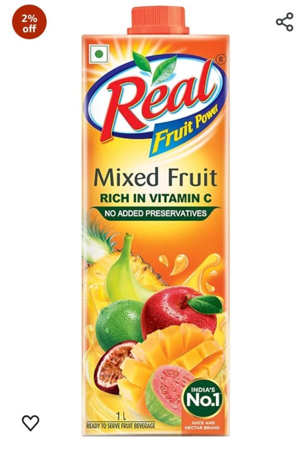 DABUR Real Fruit Power Mixed Fruit Juice (1Lx1pcs)