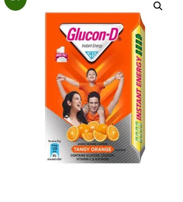 Glucon-D Instant Energy Health Drink Tangy Orange-450g