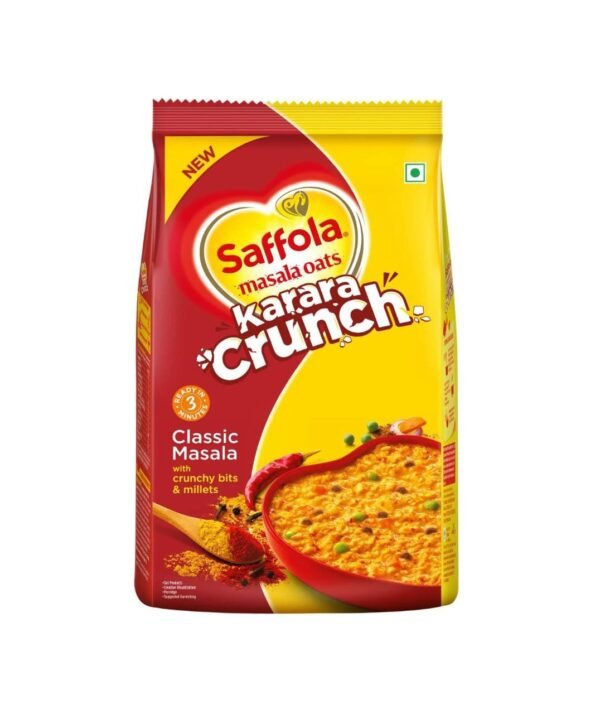 Saffola(Masala Oats Karara Crunch-500gx1pcs)