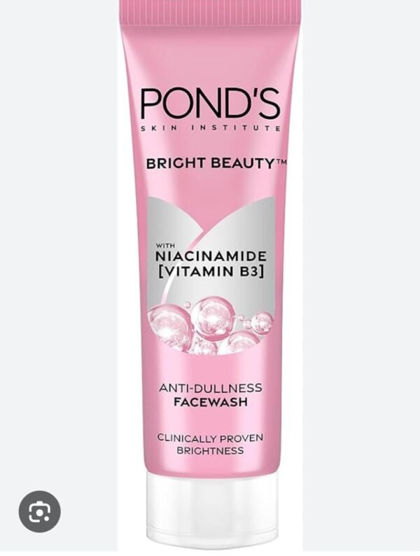 Ponds(Bright Beauty With Niacinamide Vitamin B3 Facewash 100g)